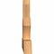 Ekena Millwork Richland Timber Gable Bracket, Western Red Cedar, 60"W x 25"H x 3 1/2"D x 5 1/2"F, 10/12 Pitch GBW060X25X0406RIC00SWR - alternate 3